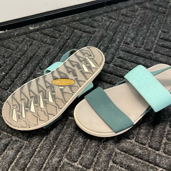 Keen Women's Sandals - Dark Green and Light Blue - Picture 4 of 4